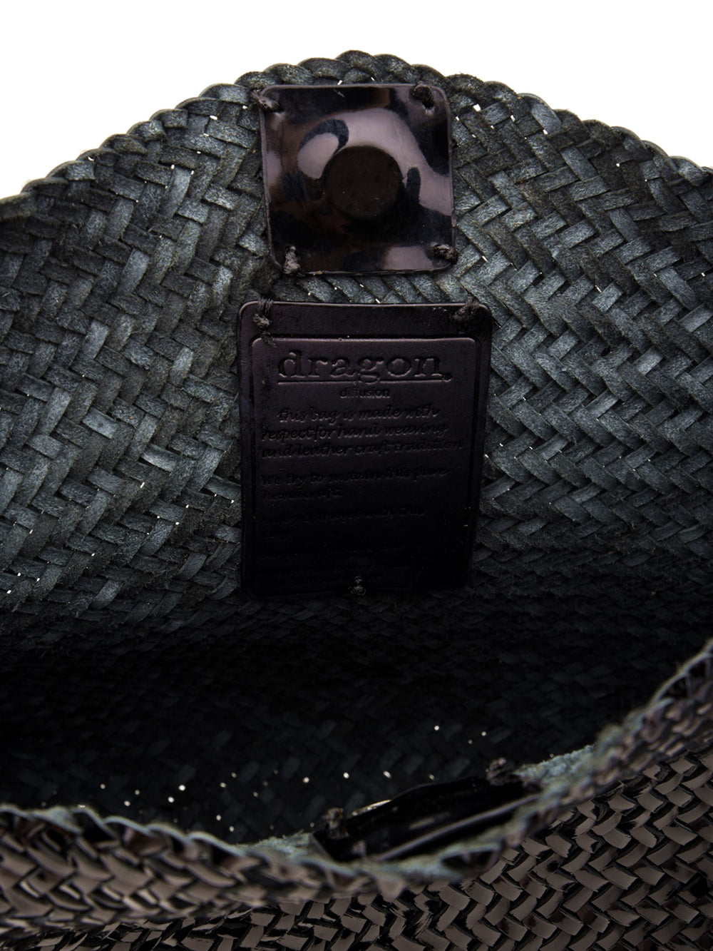 Borsa Santa Marta Tapered Straps DRAGON DIFFUSION Donna - Nero