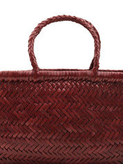 Borsa Mini Flat Gora Basket DRAGON DIFFUSION Donna - Rosso