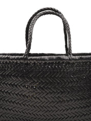 Borsa Mini Flat Gora Basket DRAGON DIFFUSION Donna - Nero
