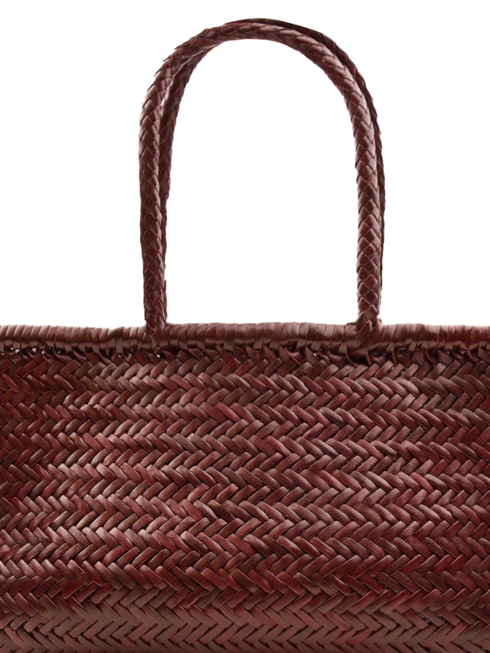 Borsa Bamboo Triple Jump Big DRAGON DIFFUSION Donna - Rosso