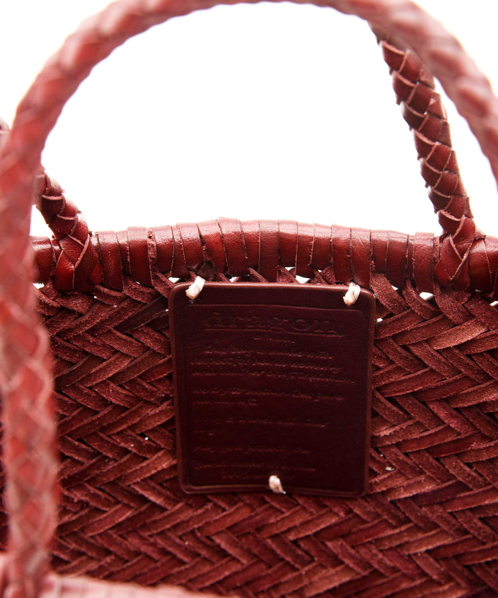 Borsa Bamboo Triple Jump Small DRAGON DIFFUSION Donna - Rosso