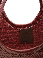 Borsa Nantucket Basket Big DRAGON DIFFUSION Donna - Rosso