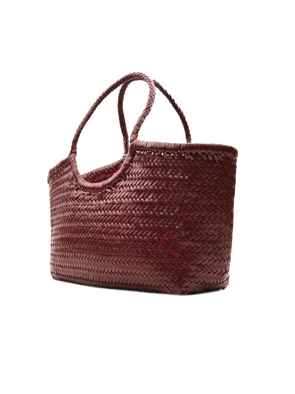 Borsa Nantucket Basket Big DRAGON DIFFUSION Donna - Rosso
