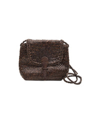 Borsa Mini City Flat DRAGON DIFFUSION Donna - Marrone