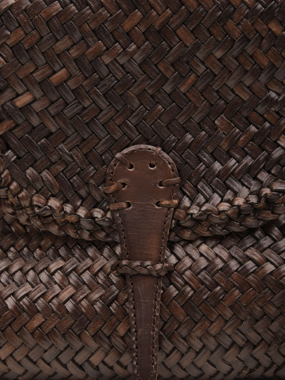 Borsa Mini City Flat DRAGON DIFFUSION Donna - Marrone