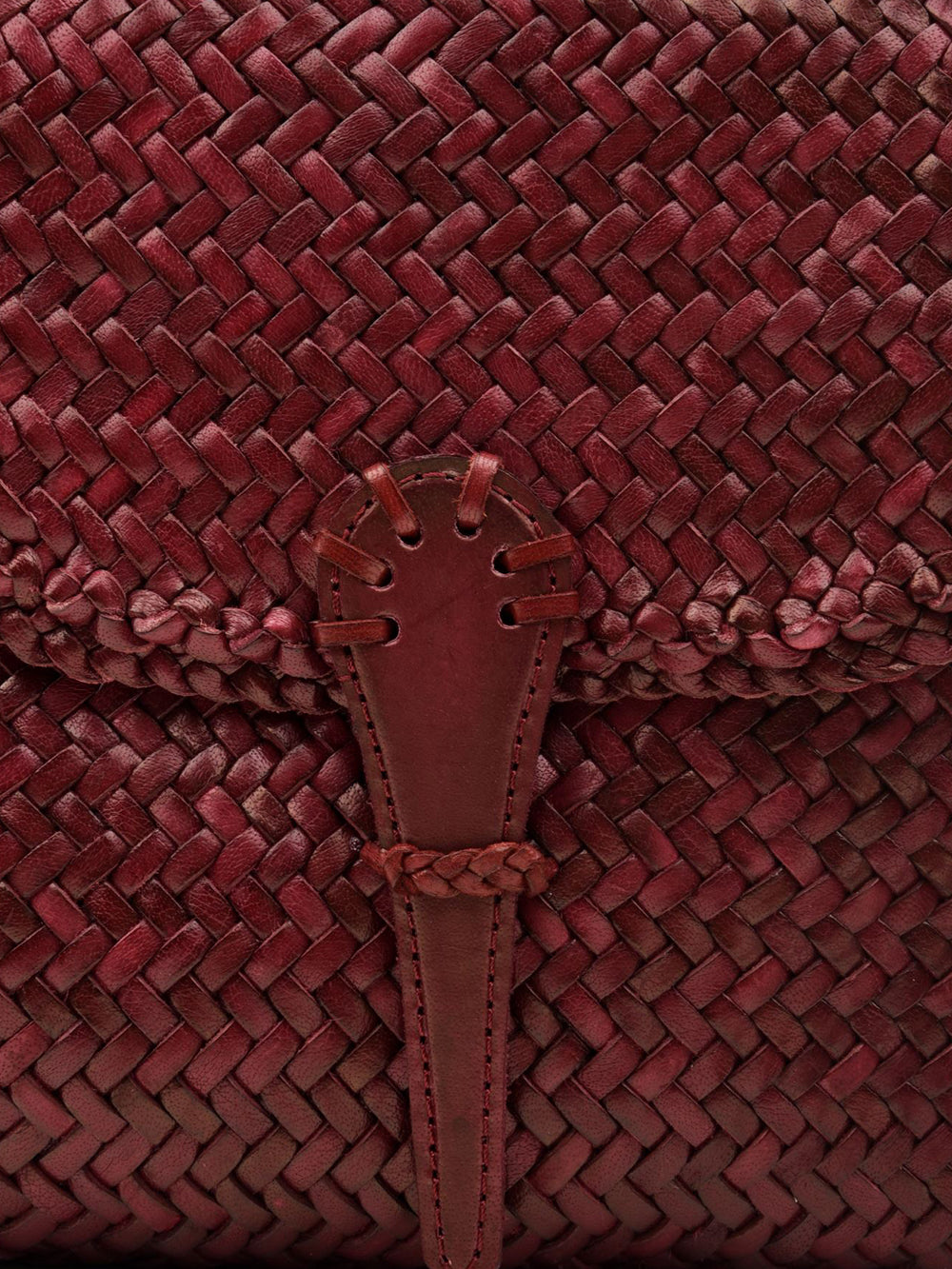 Borsa Mini City Flat DRAGON DIFFUSION Donna - Rosso