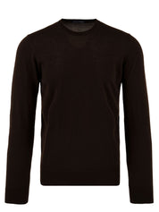 Maglione girocollo rasato DRUMOHR Uomo - Marrone