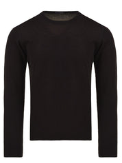 Maglione Girocollo M/l Rasato DRUMOHR Uomo - Nero