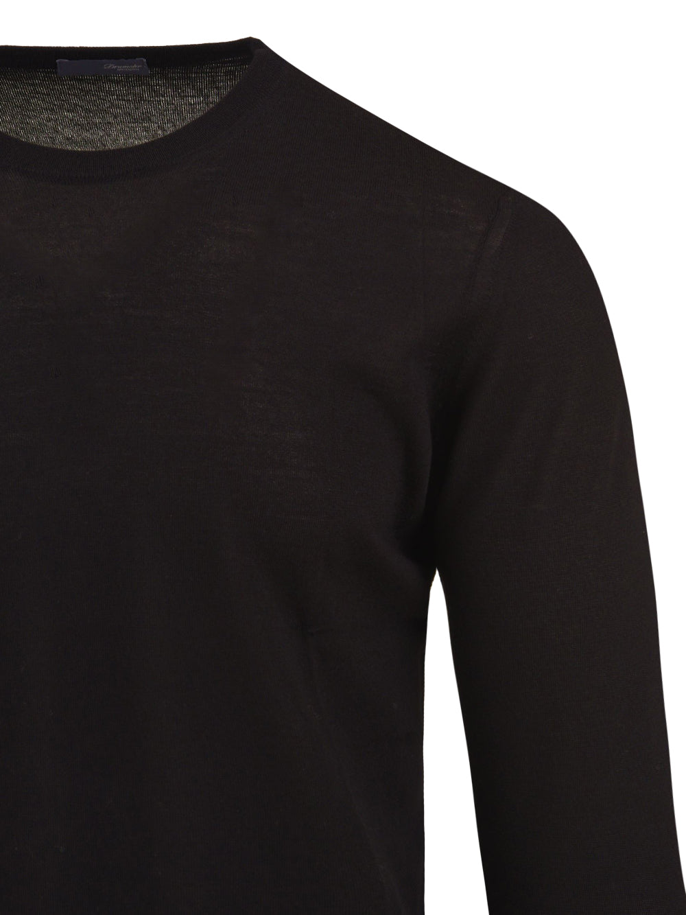 Maglione Girocollo M/l Rasato DRUMOHR Uomo - Nero