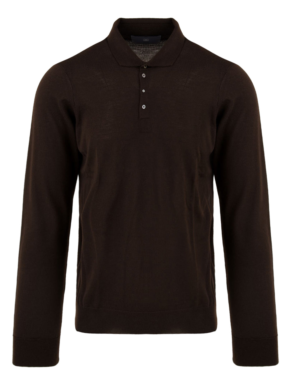 Polo manica lunga rasata DRUMOHR Uomo - Marrone