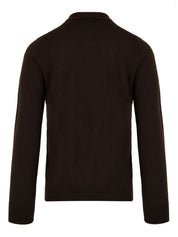 Polo manica lunga rasata DRUMOHR Uomo - Marrone