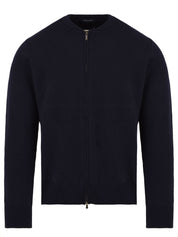 Bomber con zip Punto Stoffa DRUMOHR Uomo - Blue