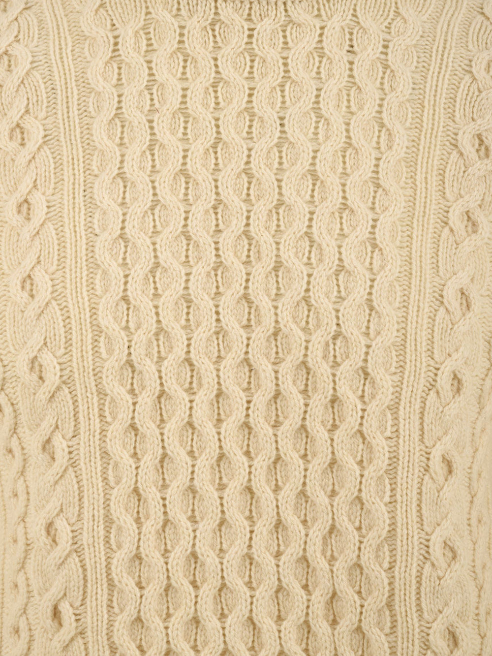 Maglione Dolcevita Aran Tubico DRUMOHR Uomo - Bianco