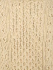 Maglione Dolcevita Aran Tubico DRUMOHR Uomo - Bianco