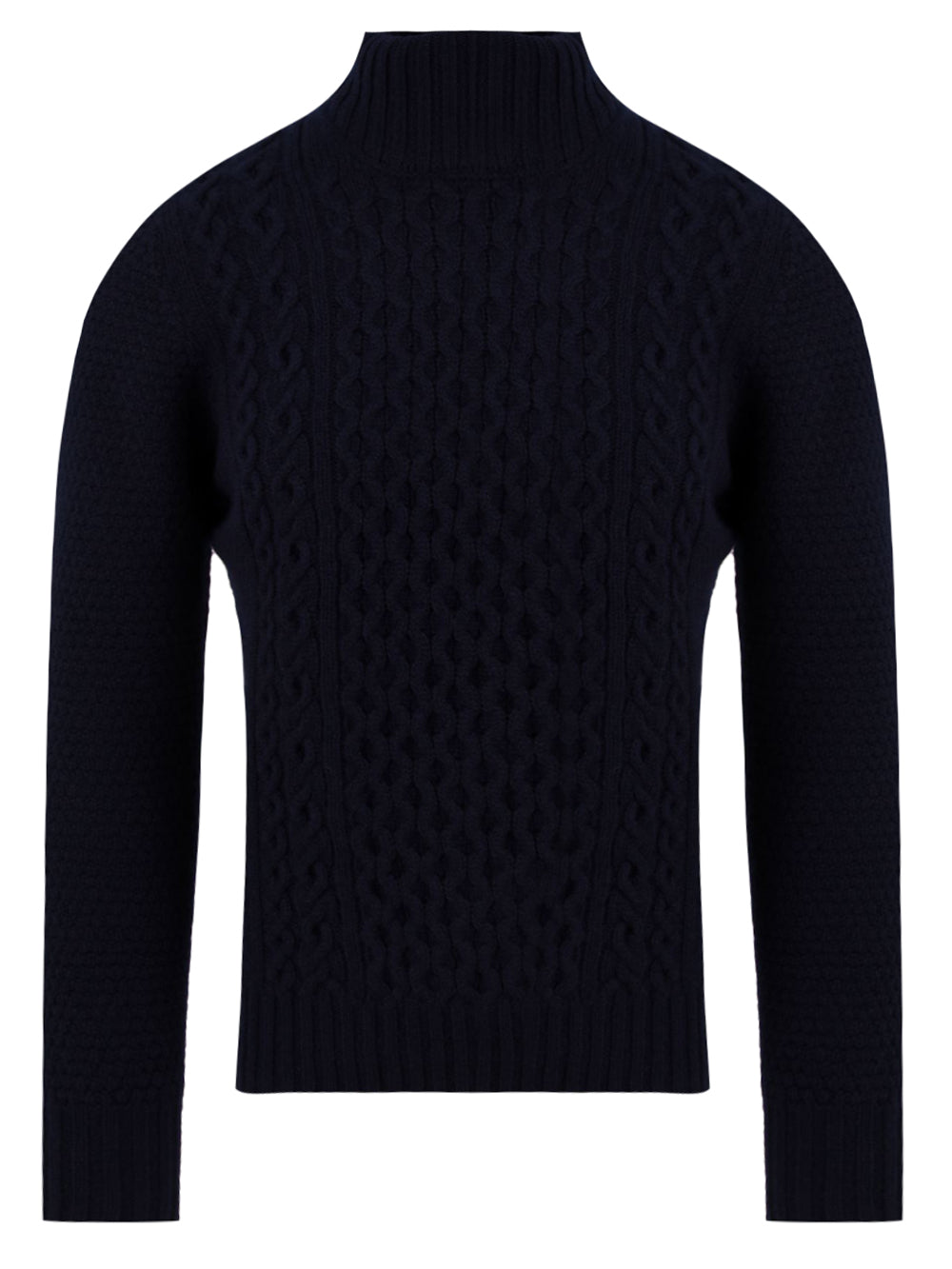 Maglione Aran Tubico DRUMOHR Uomo - Blue