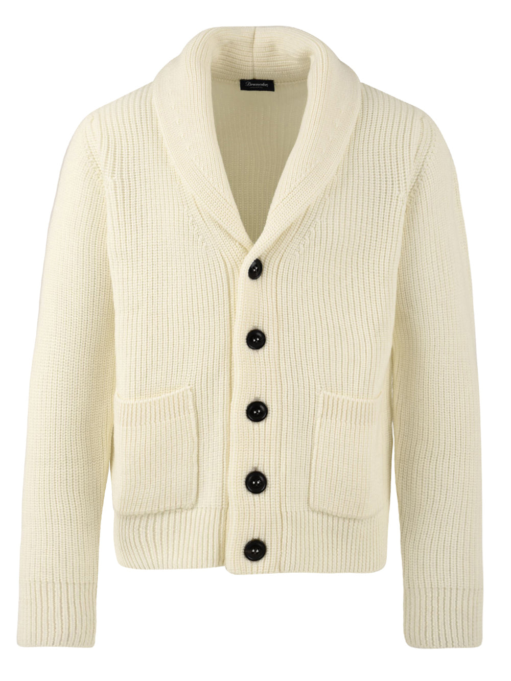 Cardigan con scialle DRUMOHR Uomo - Bianco
