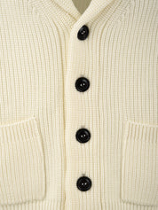 Cardigan con scialle DRUMOHR Uomo - Bianco