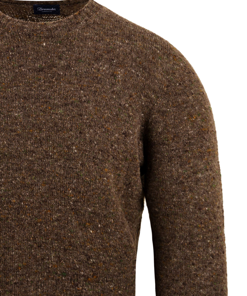 Maglione Girocollo rasato DRUMOHR Uomo - Marrone