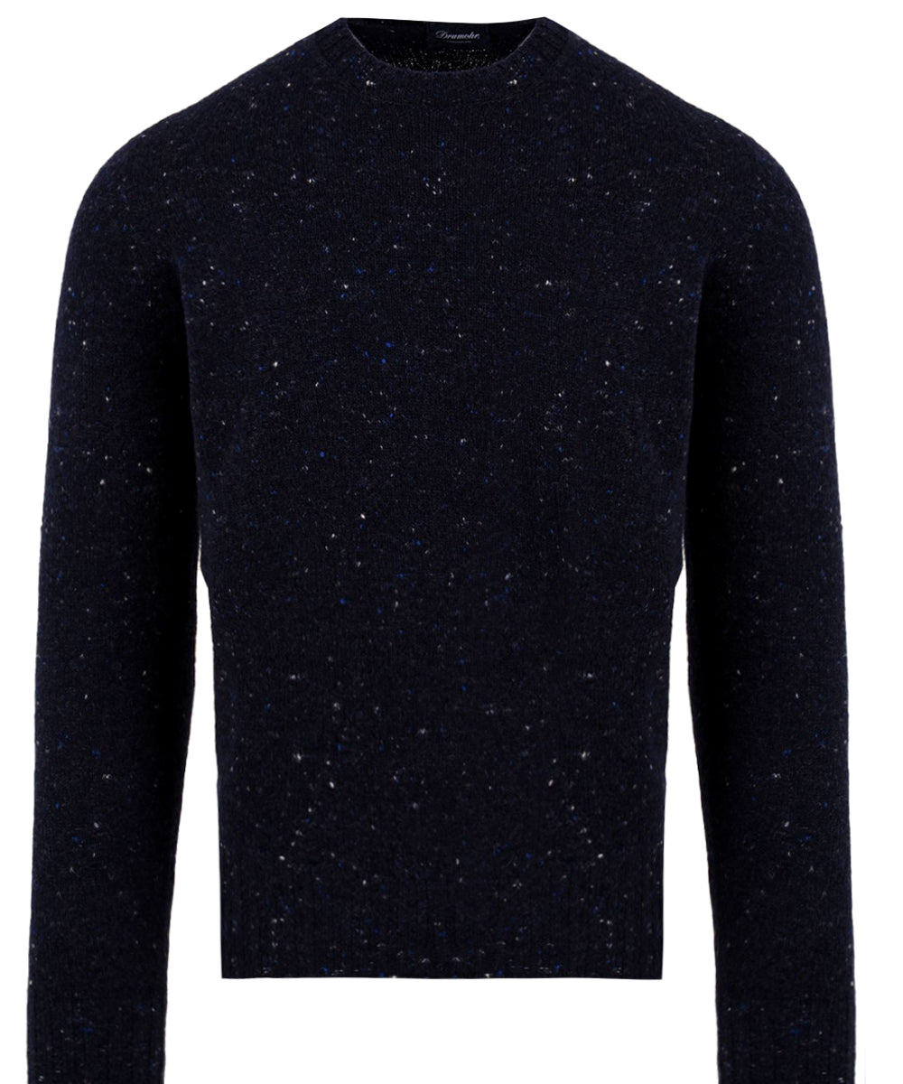 Maglione Girocollo rasato DRUMOHR Uomo - Blue