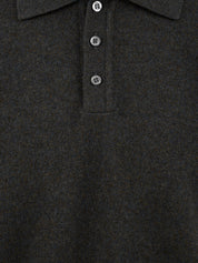 Polo manica lunga Micromelange DRUMOHR Uomo - Grigio