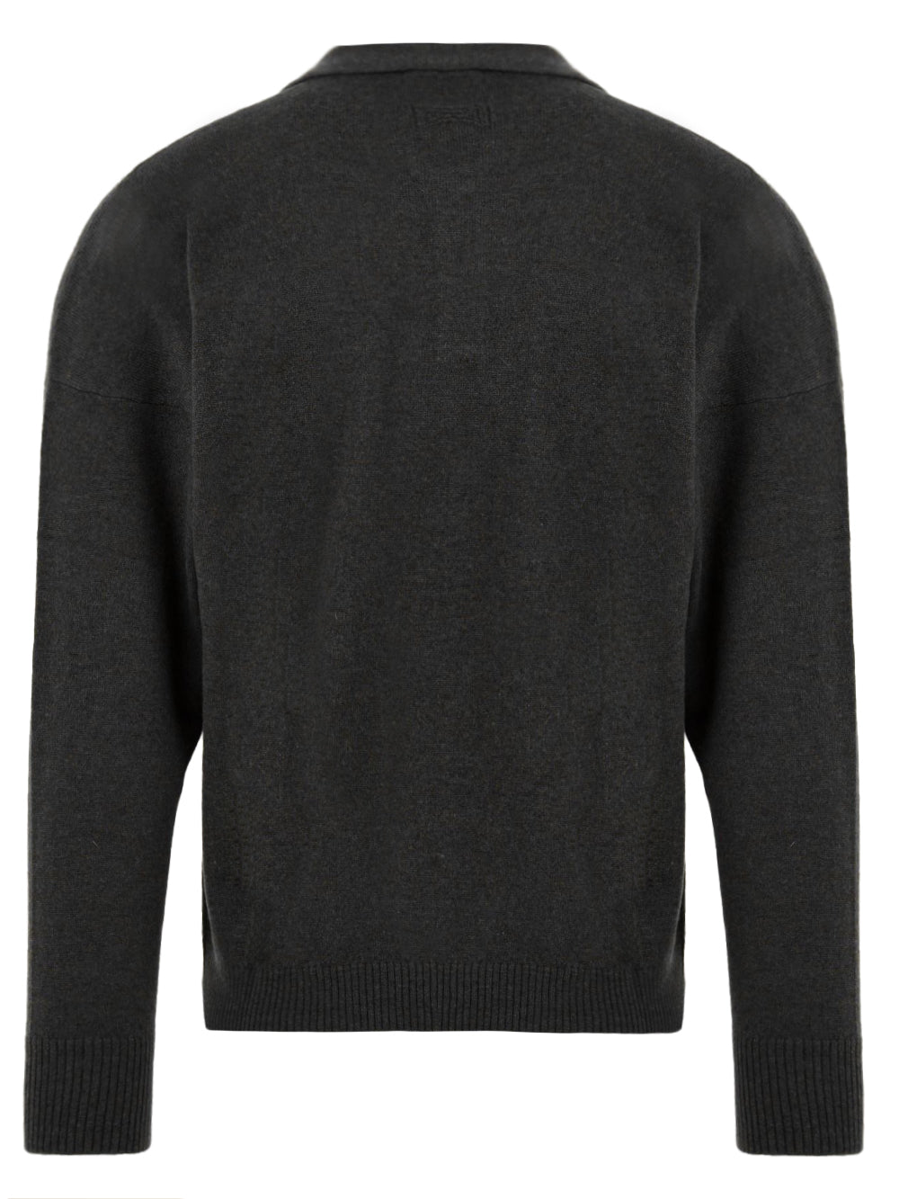 Polo manica lunga Micromelange DRUMOHR Uomo - Grigio