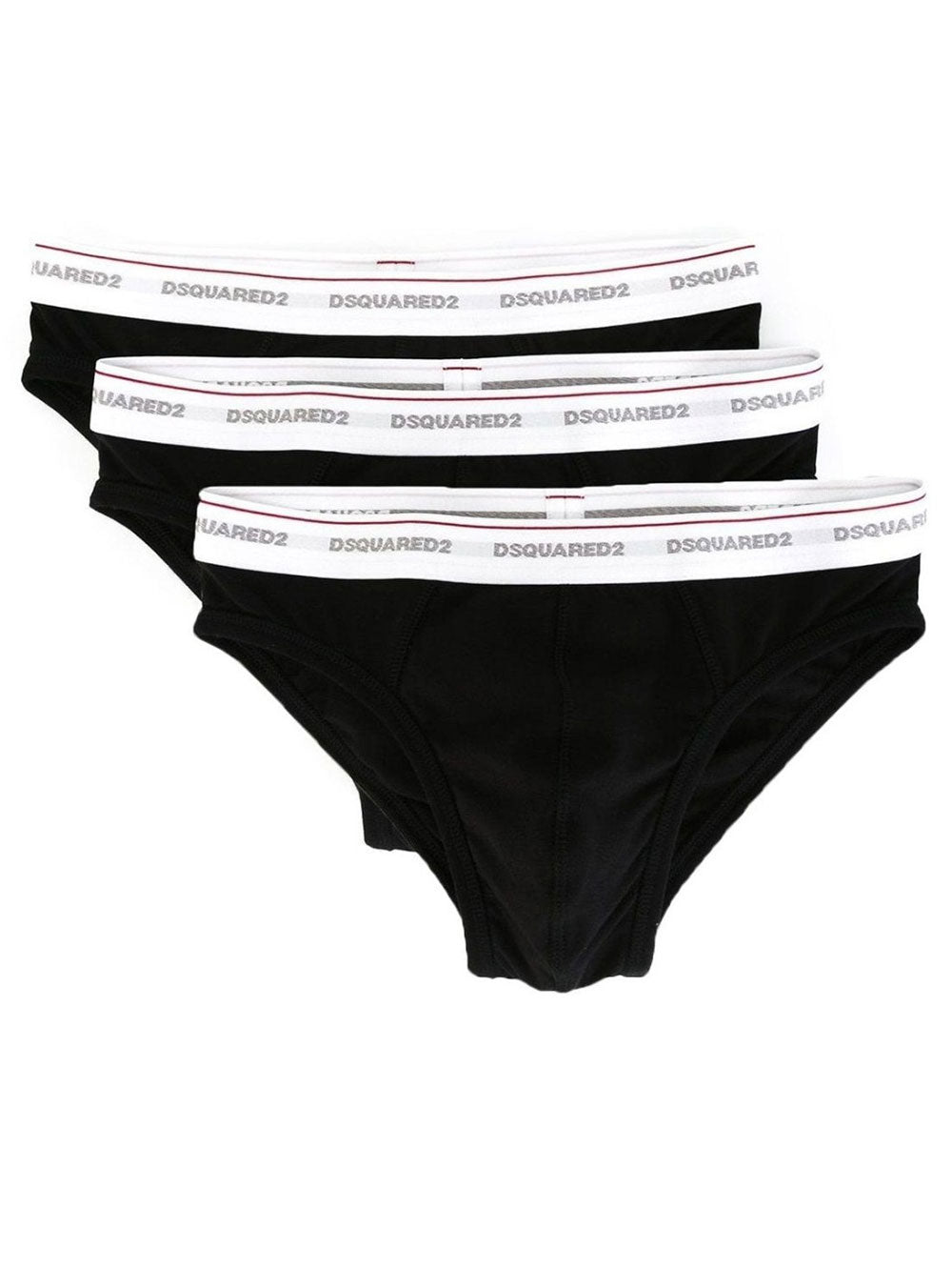Slip Confezione 3 pz DSQUARED2 Uomo - Nero