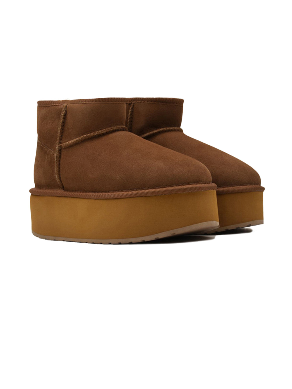 Stivaletto Stinger Micro Flatform EMU AUSTRALIA Donna - Chestnut