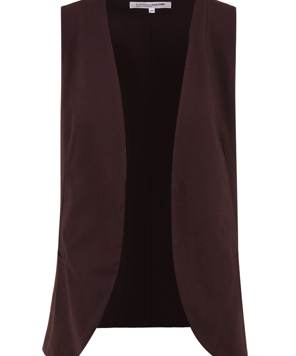 Gilet EUROPEAN CULTURE Donna - Rosso