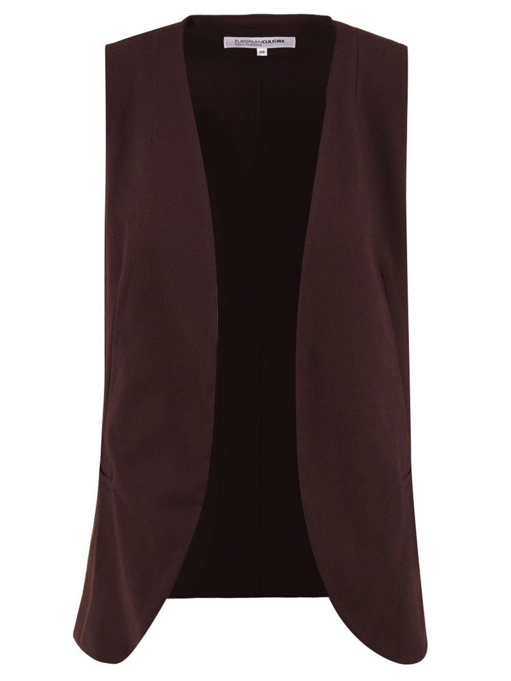 Gilet EUROPEAN CULTURE Donna - Rosso