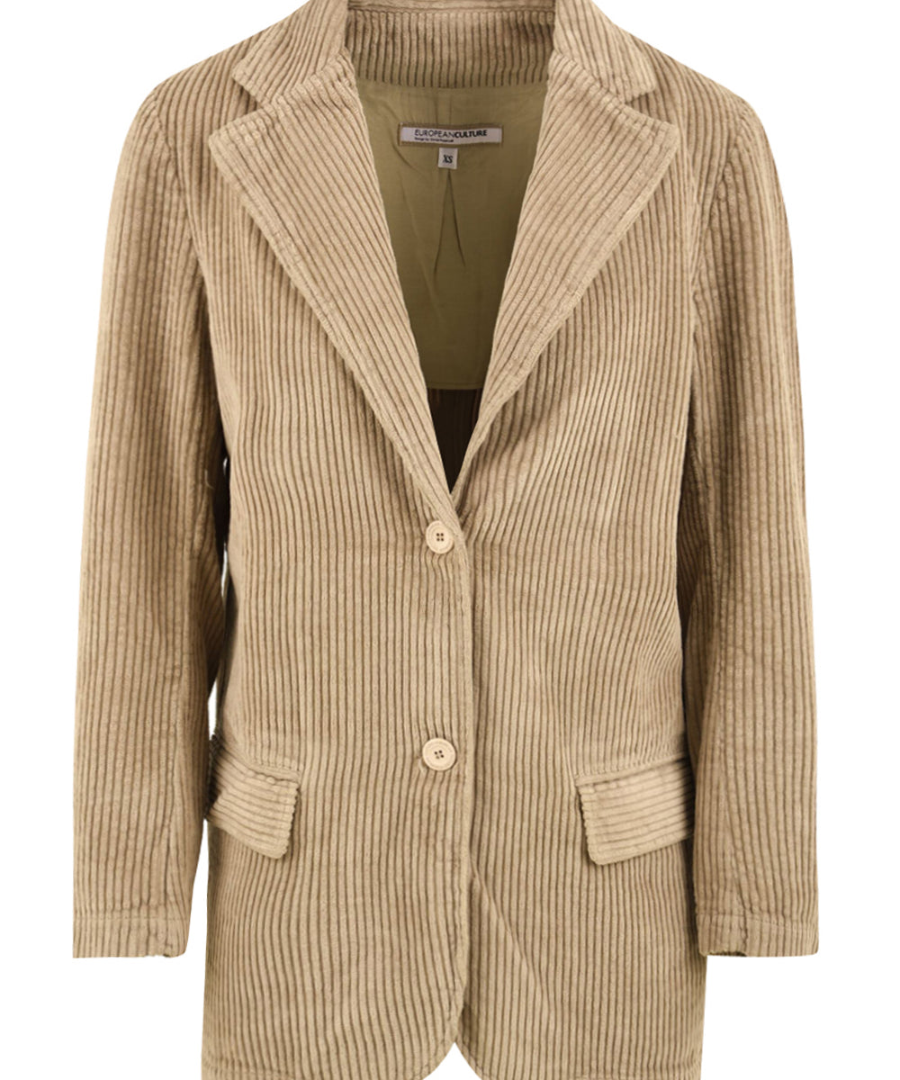 Giacca manica lunga EUROPEAN CULTURE Donna - Beige