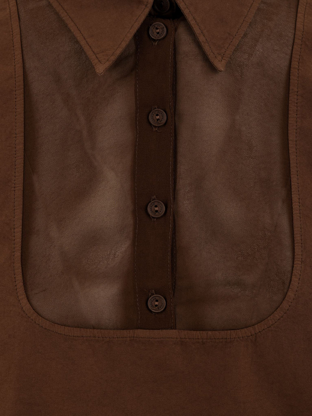 Camicia manica lunga EUROPEAN CULTURE Donna - Marrone