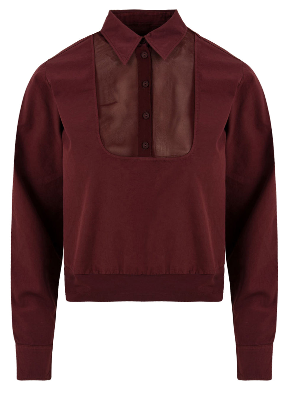 Camicia manica lunga EUROPEAN CULTURE Donna - Rosso