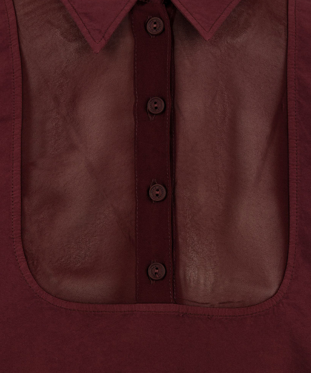 Camicia manica lunga EUROPEAN CULTURE Donna - Rosso