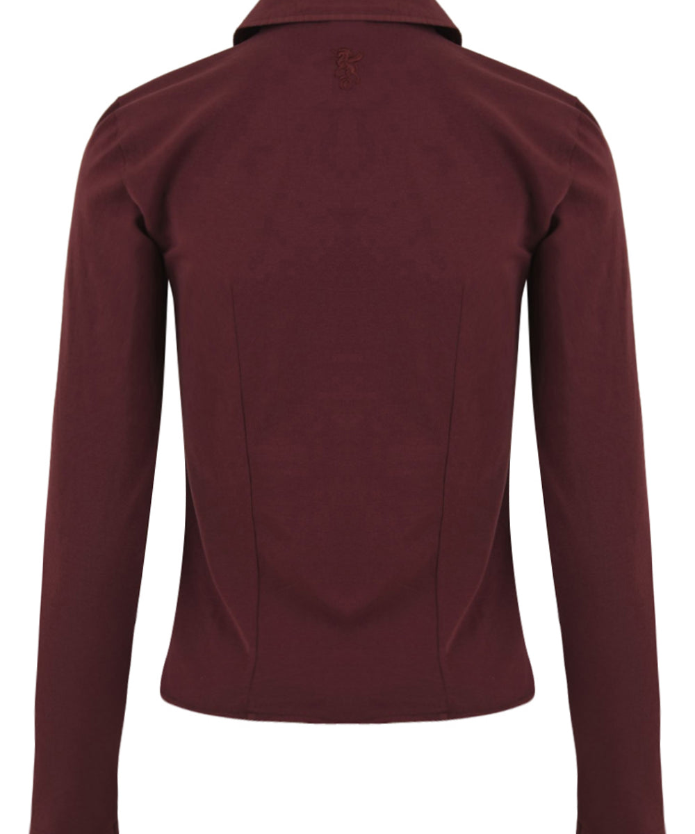 Camicia manica lunga EUROPEAN CULTURE Donna - Rosso