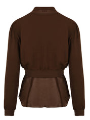 Camicia manica lunga EUROPEAN CULTURE Donna - Marrone