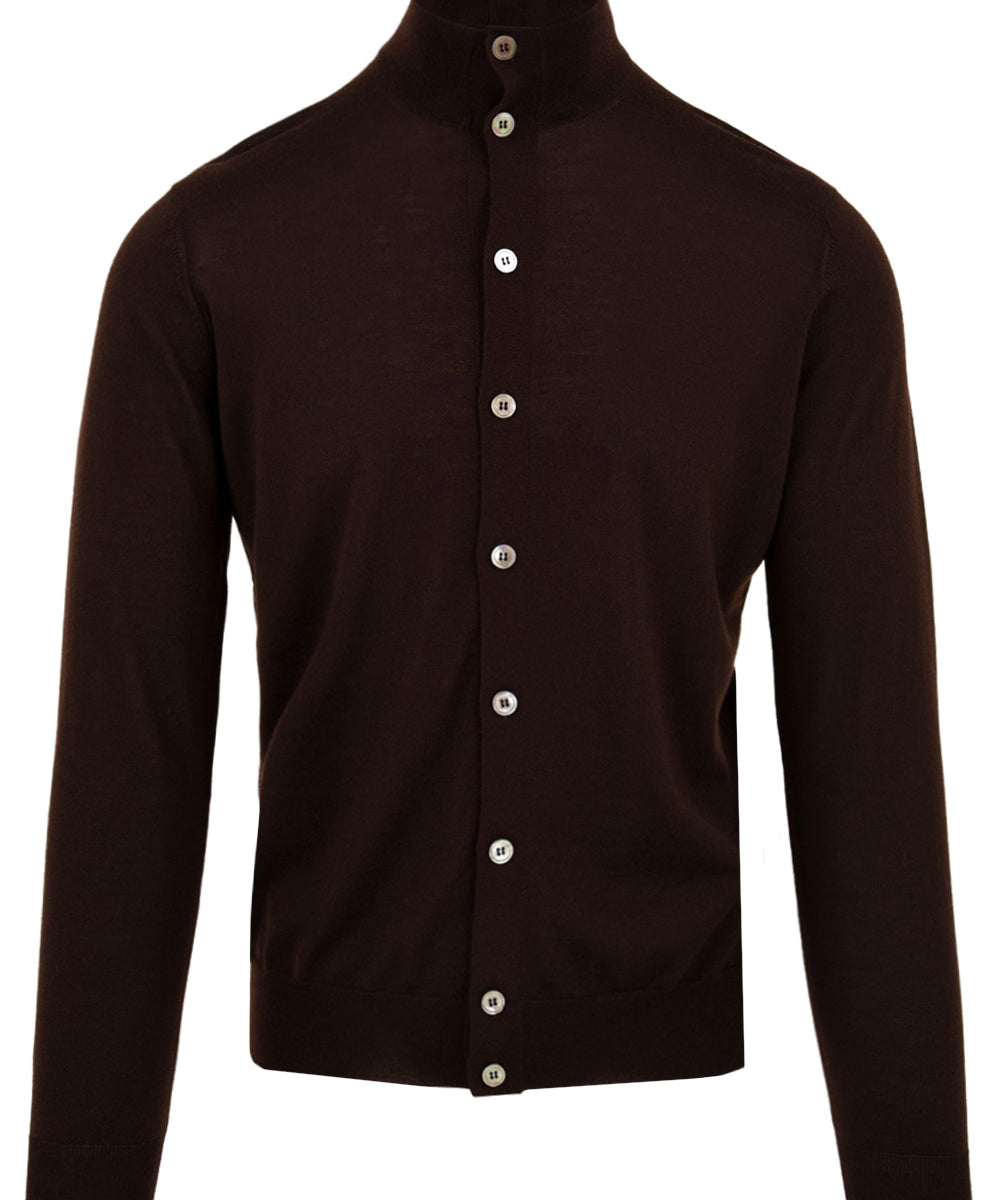 Blusotto con bottoni FILIPPO DE LAURENTIIS Uomo - Marrone