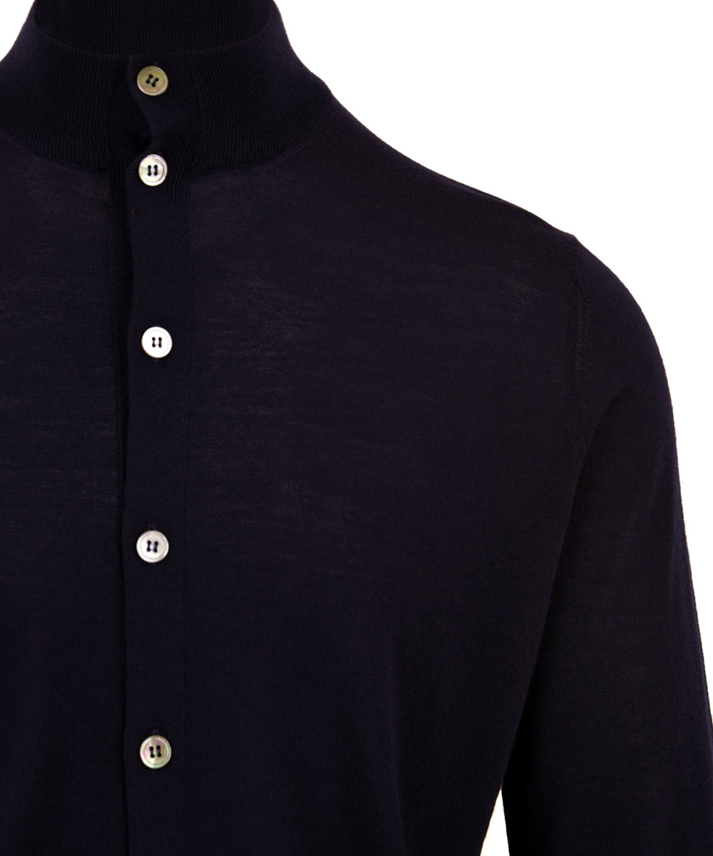 Blusotto con bottoni FILIPPO DE LAURENTIIS Uomo - Blue