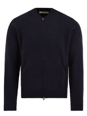 Bomber con zip FILIPPO DE LAURENTIIS Uomo - Blue