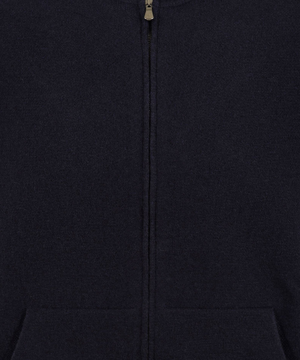 Bomber con zip FILIPPO DE LAURENTIIS Uomo - Blue