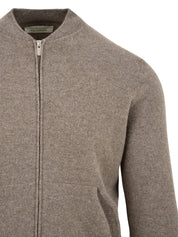 Bomber con zip FILIPPO DE LAURENTIIS Uomo - Beige