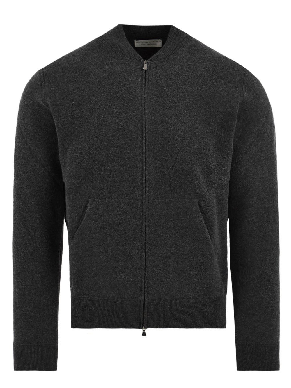 Bomber con zip FILIPPO DE LAURENTIIS Uomo - Grigio