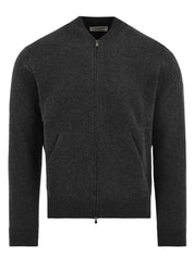 Bomber con zip FILIPPO DE LAURENTIIS Uomo - Grigio