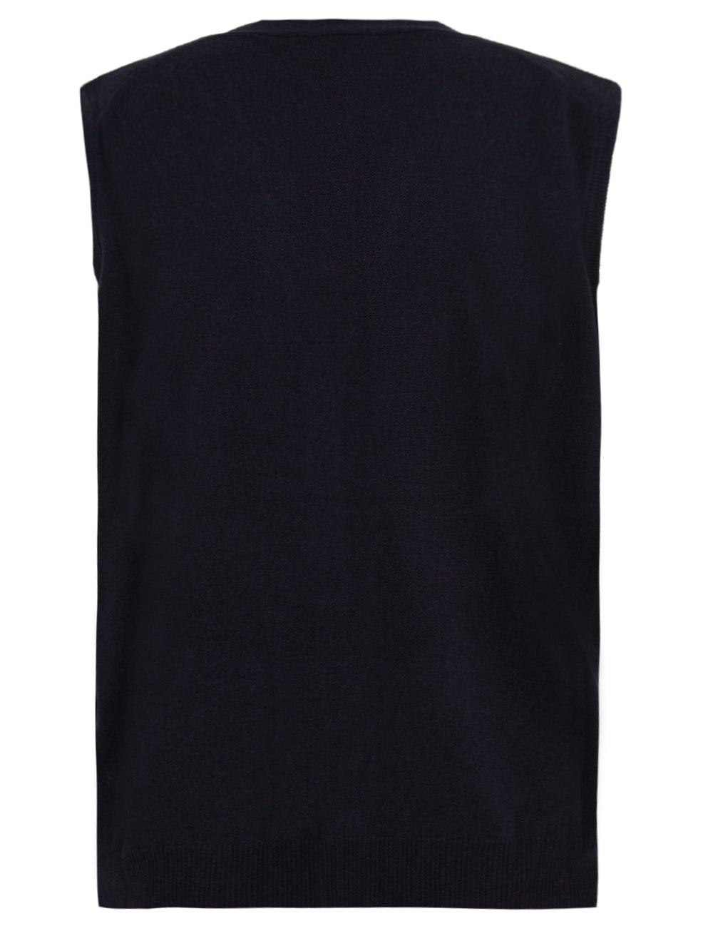 Maglione Gilet in Lana Cashmere FILIPPO DE LAURENTIIS Uomo - Blue