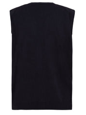 Maglione Gilet in Lana Cashmere FILIPPO DE LAURENTIIS Uomo - Blue