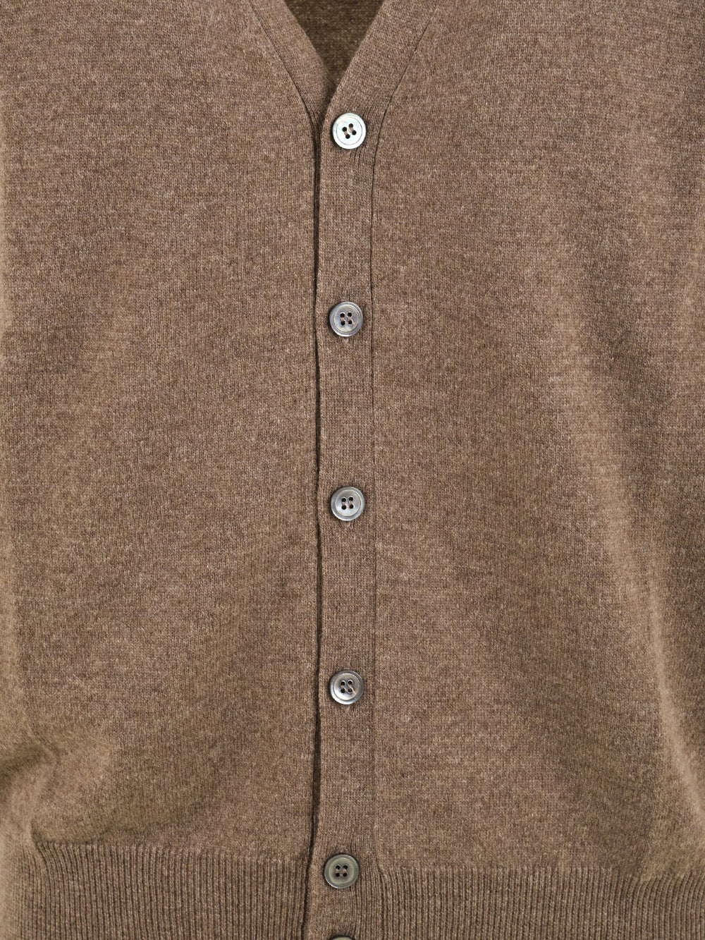 Maglione Gilet in Lana Cashmere FILIPPO DE LAURENTIIS Uomo - Beige