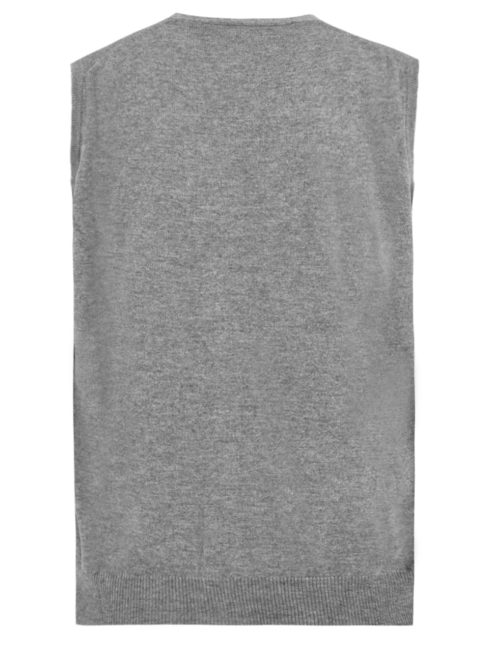 Maglione Gilet in Lana Cashmere FILIPPO DE LAURENTIIS Uomo - Grigio