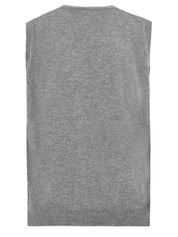 Maglione Gilet in Lana Cashmere FILIPPO DE LAURENTIIS Uomo - Grigio