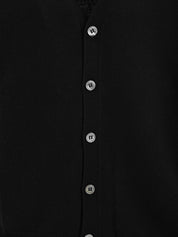 Maglione Gilet in Lana Cashmere FILIPPO DE LAURENTIIS Uomo - Nero