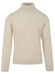 Maglione dolcevita Lana Cashmere FILIPPO DE LAURENTIIS Uomo - Bianco