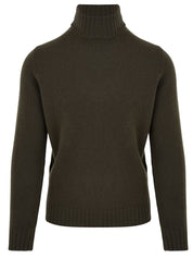Maglione dolcevita Lana Cashmere FILIPPO DE LAURENTIIS Uomo - Verde